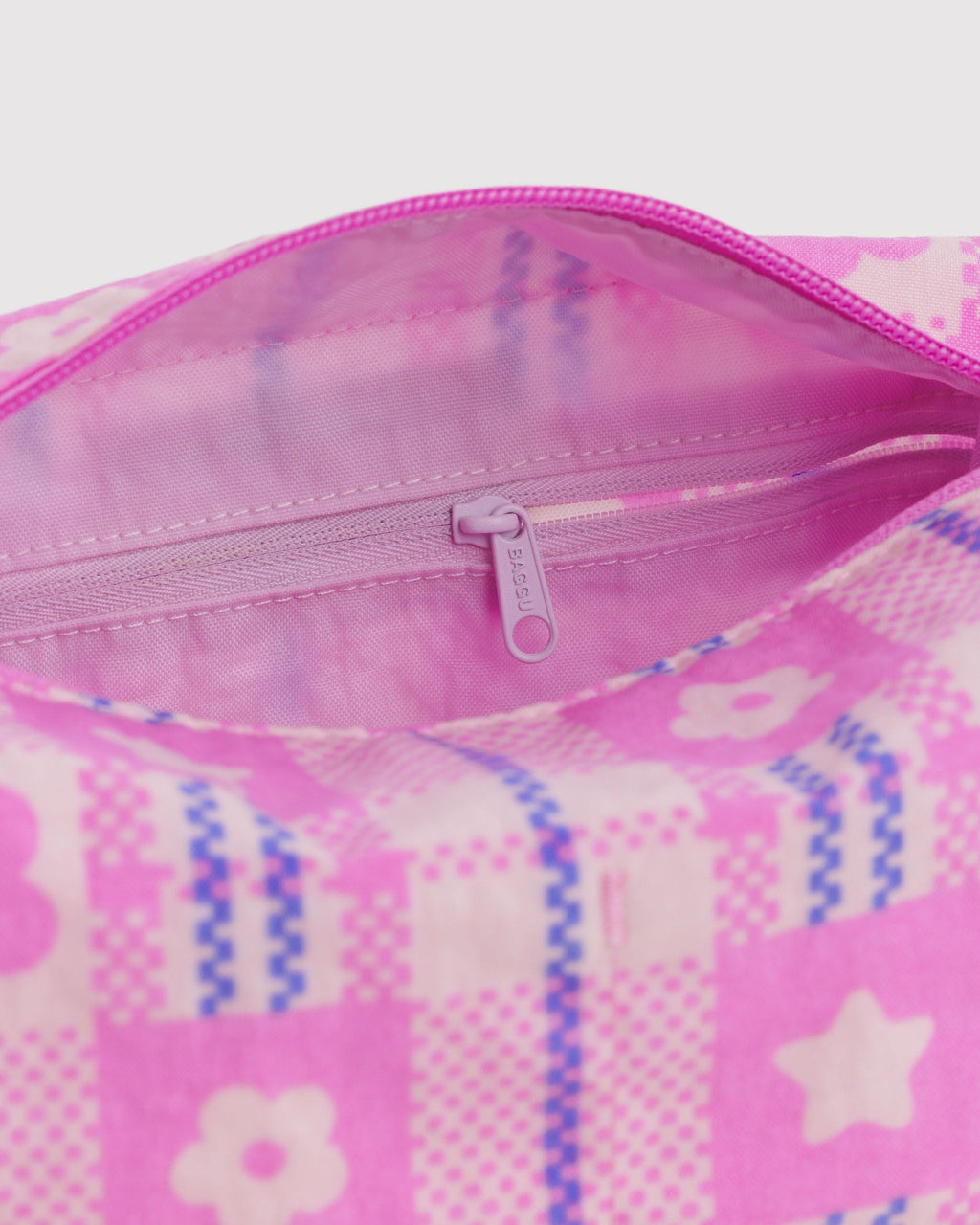 Dopp Kit - Market Plaid Pink