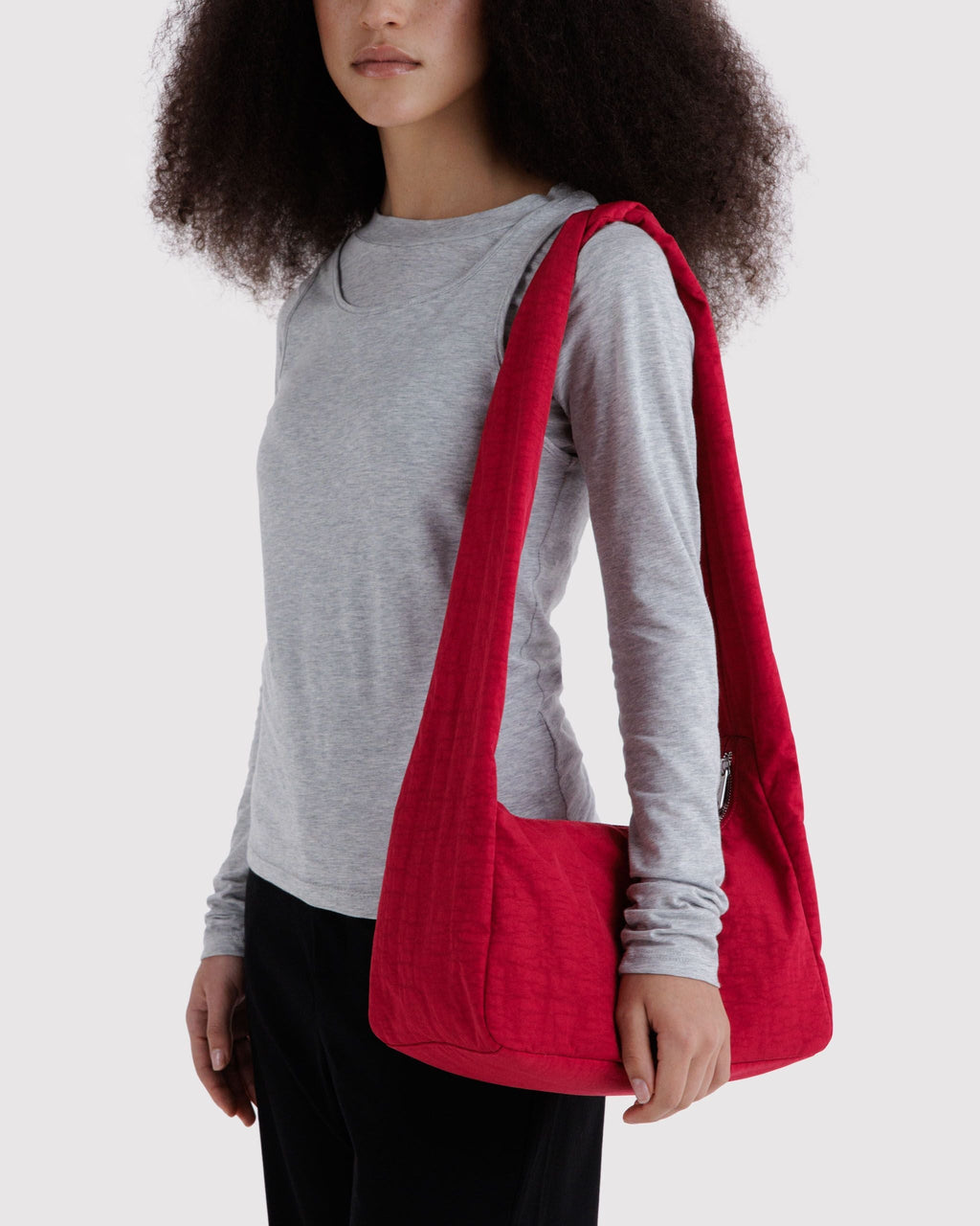 Nylon Meringue Bag - Cherry